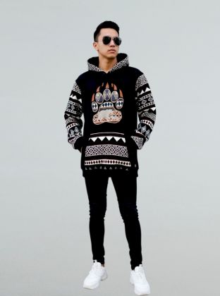 Áo Hoodie Hoa Văn